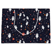 Rocket Planet Star Groot Cadeauzakje (Voorkant)