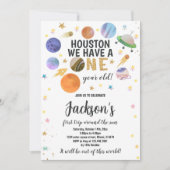 Rocket, Planets & Stars Galaxy Thema Kaart (Voorkant)