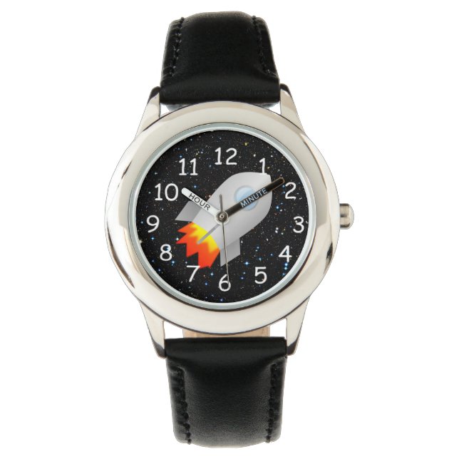 Rocket polshorloge horloge (Voorkant)