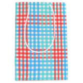 Rocket Pop Plaid - Extra klein Medium Cadeauzakje (Voorkant)