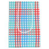 Rocket Pop Plaid - Extra klein Medium Cadeauzakje (Achterkant)