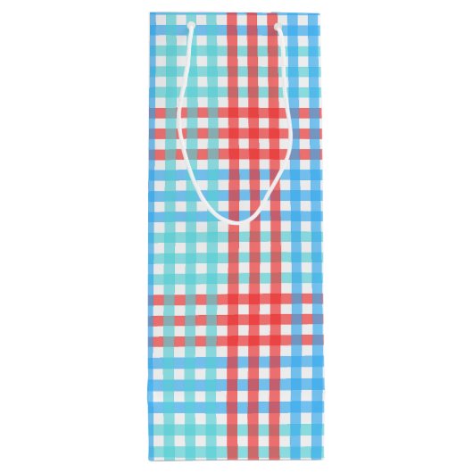 Rocket Pop, Plaid Wijn Cadeautas (Achterkant)