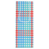 Rocket Pop, Plaid Wijn Cadeautas (Voorkant)