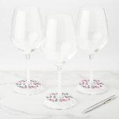 Rocket Pop Popsicle Fireworks Patriotic Julth 4 ju Wijnglaslabel (Set)