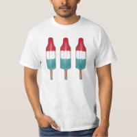 Rocket Pop Popsicle Red White Blue, 4 juli Verenig