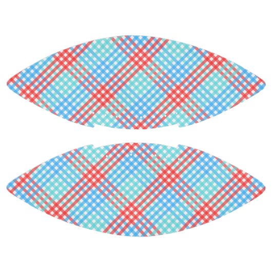 Rocket Pop, Small Plaid American Football (Panelen)