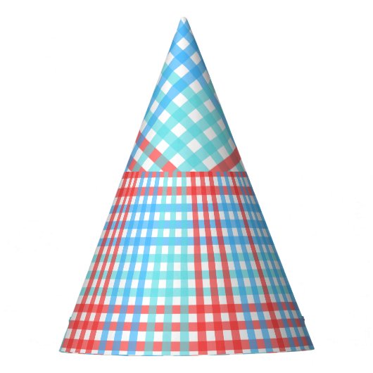 Rocket Pop, Small Plaid Feesthoedjes (Voorkant)