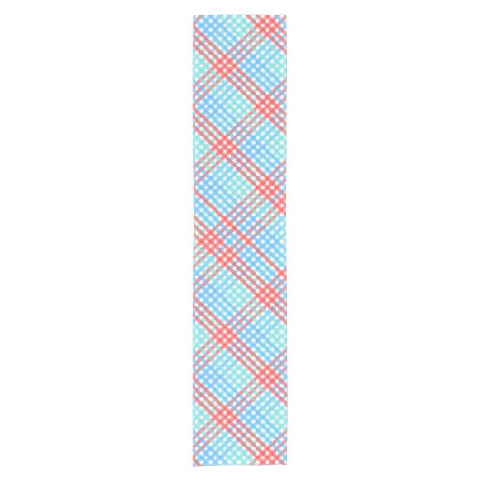 Rocket Pop, Small Plaid Korte Tafelloper (Voorkant)