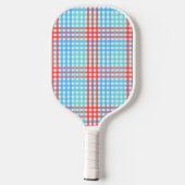 Rocket Pop, Small Plaid Pickleball Paddle (Achterkant)