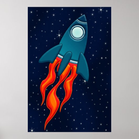 Rocket Poster (Voorkant)