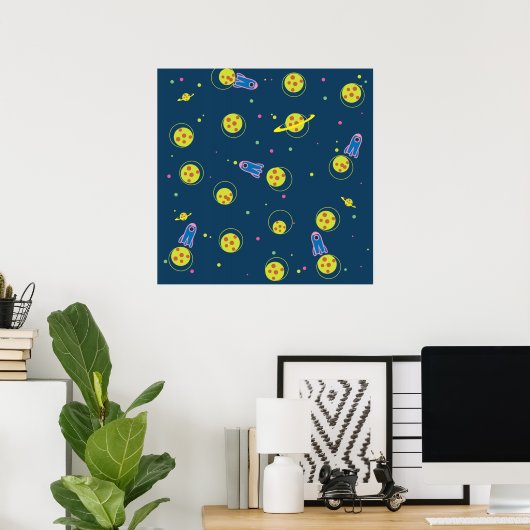 Rocket Poster (Thuiskantoor)