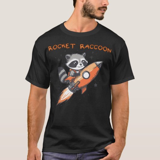 Rocket Raccoon T-shirt (Voorkant)