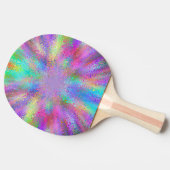 Rocket Rainbow Tafeltennisbatje (Zijkant)