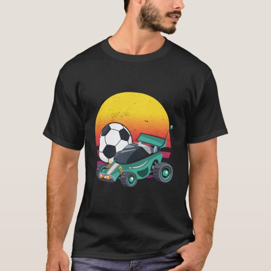 Rocket RC Voetbal Car League T-shirt (Voorkant)