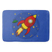 Rocket Red Large Bath Mat (Voorkant)