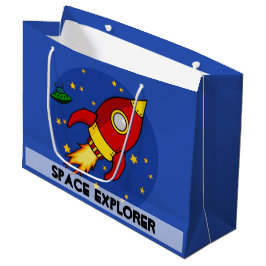 Rocket Red Large Glossy Cadeau Large Cadeautasje