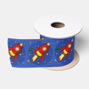 Rocket Red Ribbons Satijnen Lint