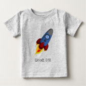 Rocket/Rock it (Baby) TShirt (Voorkant)