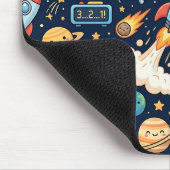 Rocket Rocket Muismat – Ruimteraketpatroon (Hoek)