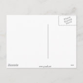 Rocket Santa 02 Feestdagenkaart (Achterkant)