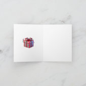 Rocket Santa Christmas-Kaart Kaart (Binnen)