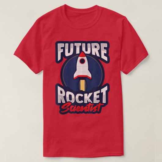 Rocket Science Design for a Aerospace Engineer St. T-shirt (Design voorkant)