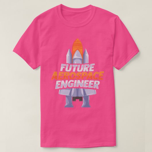 Rocket Science Design for a Aerospace Engineer St. T-shirt (Design voorkant)