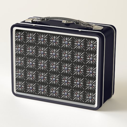 Rocket Science Metal Lunchbox (Achterkant)