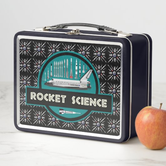 Rocket Science Metal Lunchbox (In situ)