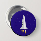 Rocket Science Ronde Button 7,6 Cm (Voorkant /achterkant)