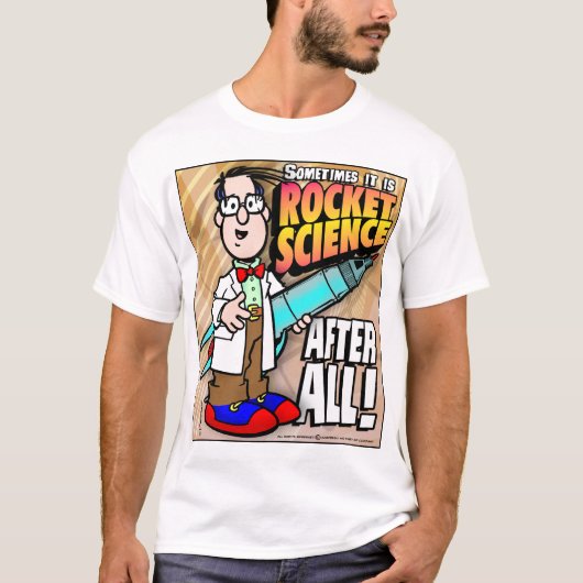Rocket Science T-shirt (Voorkant)