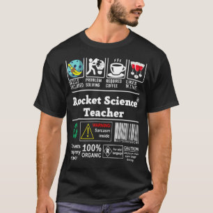 Rocket Science Teacher Skills Inclusive Problem So T-shirt
