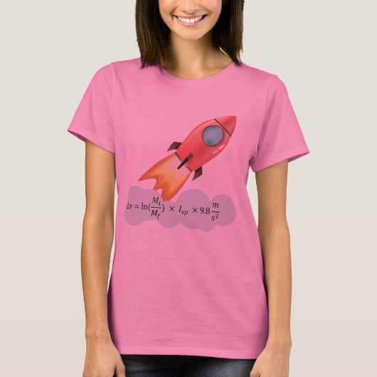 Rocket Science-vergelijking T-shirt (Voorkant)