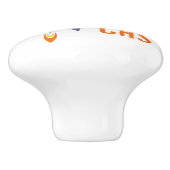 Rocket Scientist aangepaste monogram knoppen (Zijkant)