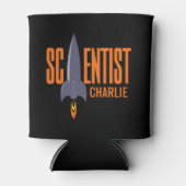 Rocket Scientist aangepaste naam drink koelers Blikjeskoeler (Voorkant)