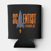 Rocket Scientist aangepaste naam drink koelers Blikjeskoeler (Achterkant)