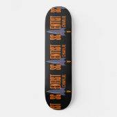 Rocket Scientist aangepaste naam skateboards (Voorkant)