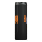 Rocket Scientist, aangepaste naam tumbler Thermosbeker (Achterkant)