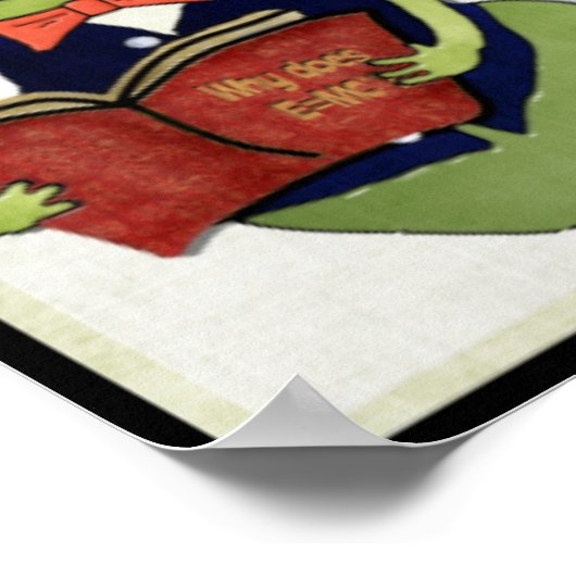 Rocket Scientist ABC HOMESCHOOL-TEACHER Poster (Hoek)