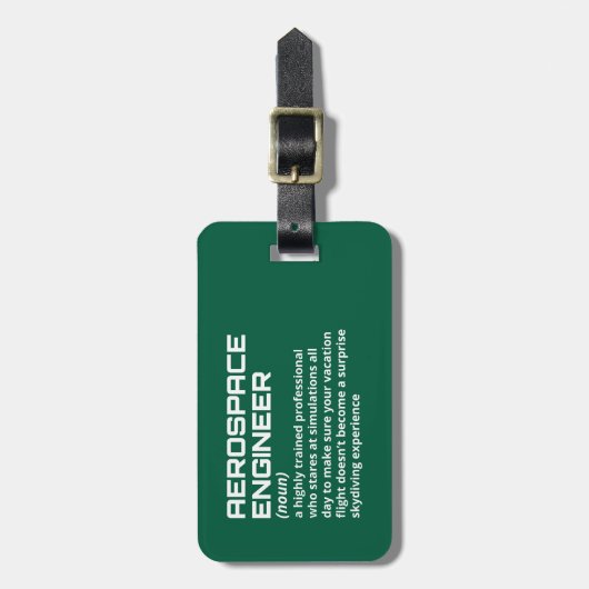 Rocket Scientist - Grappig Bagagelabel (Voorkant verticaal)