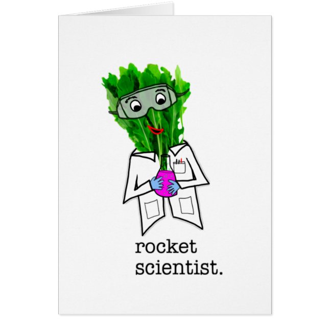 Rocket Scientist: kaarten (Voorkant)