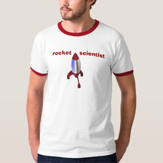 Rocket Scientist T-shirt (Voorkant)
