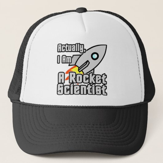 Rocket Scientist Trucker Pet (Voorkant)
