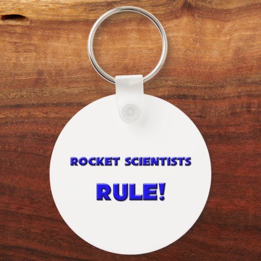 Rocket Scientists Rule! Sleutelhanger (Voorkant)