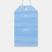 Rocket Seahorse Cadeaulabel (Achterkant)