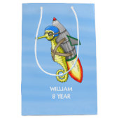 Rocket Seahorse Medium Cadeauzakje (Voorkant)