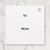 Rocket Seahorse Verjaardag Bedankjes Labels (Achterkant)