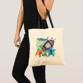 Rocket Ship 1st Birthday Tshirts en cadeaus Tote Bag (Voorkant (product))