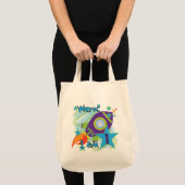 Rocket Ship 1st Birthday Tshirts en cadeaus Tote Bag (Voorkant (product))