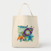 Rocket Ship 1st Birthday Tshirts en cadeaus Tote Bag (Voorkant)